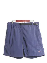【お得なクーポン配布中!】 ノースフェイス ナイロン カーゴ ショートパンツ メンズ XL / 古着 The North Face アウトドア ショーツ 短パン 水陸両用 半パン ネイビー
