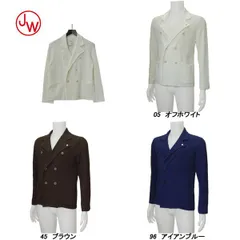 JWO ジェイダブリュオー メンズ 春夏 UV・アンチピリング 変形カノコ Wニットジャケット 41-4211310