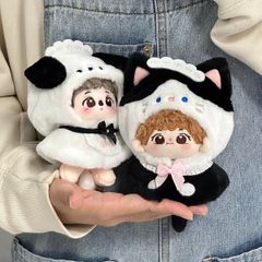10cm 着せ替え ぬいぐるみ服 着せ替えぬいぐるみ服 動物パジャマ  ぬい活 推し活 推しぬい 綿人形 棉花娃娃 ちびぬい服 ちびぐるみ コットンドール cotton doll