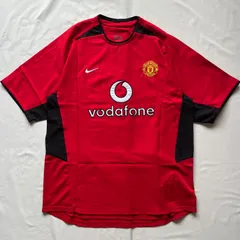 nike マンチェスターユナイテッドユニホーム　サイン入り　2003年シーズン？ NIKE マンチェスターユナイテッド 03/05 ユニフォーム サード