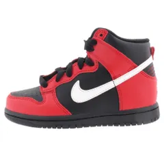 NIKE (ナイキ) PS Dunk High ダンク ハイ ハイカットスニーカー DD2314-003 ブラック/レッド US12C/18.0cm