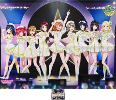 [중고] 상품 세트 Aqours B2 사이즈 W 스웨이드 타스트리 & 아크릴 배지 [러브라이브! 선샤인!! Aqours 6th LoveLive!~KU-RU-KU-RU Rock 'n' Roll TOUR~<WINDY STAGE> Blu-r