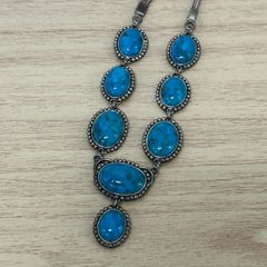 ターコイズ ネックレス シルバー925　MG1402