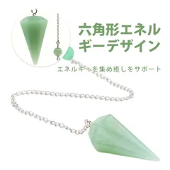 パワーストーン ペンデュラム 天然石 水晶 六角柱 ネックレス 大サイズ 水晶原石 切子カット 吊り下げペンダント ヒーリング アクセサリー 瞑想 ヨガ 開運 収納バッグ付き