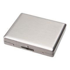 坪田パール(Tsubota Pearl) Casual Metal(カジュアルメタル) RYO 手巻きタバコケース スリム・EXスリム用 20本収納 サテン 1-13426-81