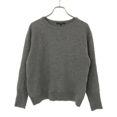 マカフィー ウール 長袖 セーター 1 グレー MACPHEE ニット レディース 古着 【240210】