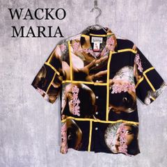 WACKO MARIA ワコマリア ローズ バラ総柄 オープンカラーシャツ L