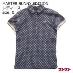MASTER BUNNY EDITION マスターバニーエディション 半袖ポロシャツ 花柄 ネイビー系 0 [240001902829]#