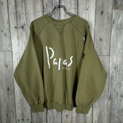 ✨人気✨ビンテージ Papas パパス定番VガゼットスエットL L - メルカリ