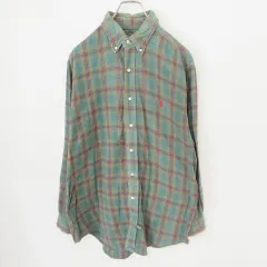 POLO COUNTRY ポロ カントリー ヴィンテージ チェック ネルシャツ 旧タグ a897886ss★
