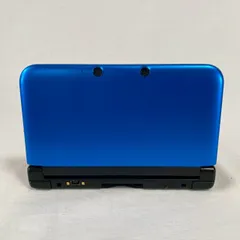 【動作良好】Nintendo/3DS/LL/ブルー/ブラック/本体のみ/初期化済み/動作確認済/No.4083