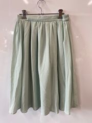 f117⚫︎Rope  picnic⚫︎ロペピクニック⚫︎チェック⚫︎フレア⚫︎スカート⚫︎size40⚫︎ミント