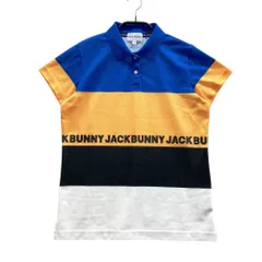 サイズ：1 JACK BUNNY ジャックバニー ; 半袖ポロシャツ  ブルー系 [240101509718] ゴルフウェア レディース ストスト