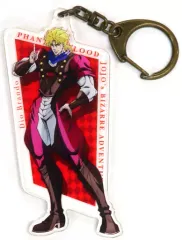 【中古】キーホルダー ディオ・ブランドー 描きおろしアクリルキーホルダー 「ジョジョの奇妙な冒険 アニメ10周年記念展」