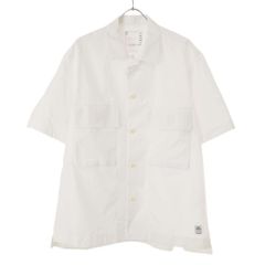 美品 sacai サカイ 2022SS コットンウェザー シャツ - メルカリ