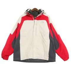 THE NORTH FACE ノースフェイス HYVENT マウンテンパーカー アウトドア ホワイト（メンズ L ）中古 古着 A4586