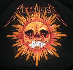 メタリカ Tシャツ METALLICA Pushead Sun 正規品 ロックTシャツ バンドTシャツ