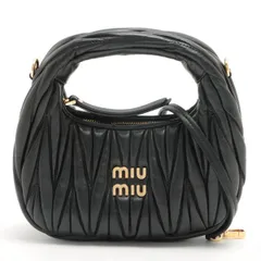 2023年最新】ミュウミュウ 2wayレザーバッグ レディース MiuMiu 中古の