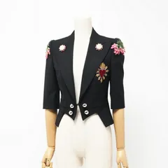 □美品□DOLCE & GABBANA ドルチェ アンド ガッバーナ クロップド  