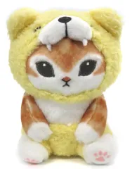 【中古】ぬいぐるみ くまにゃん(イエロー) ぬいぐるみ 「mofusand」