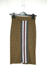 BURBERRY バーバリー タイトスカート TB モノグラム センターライン スカートXSサイズ