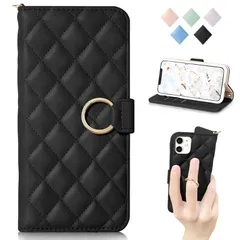 MAGICASE FOR iPhone 11 ケース手帳型 iPhone XR ケース 手帳型 リング付き iPhone11携帯ケース 手帳型 女性 アイフォンxr ケース スタンド機能 チェック柄 あいふぉん XRケース手帳 カバー 人気 肌触り良い高級 0