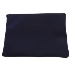 HERMES (エルメス) NEOVAN GM ポリアミド トゥルース フラット ネオバンGM ポーチ クラッチ ネイビー