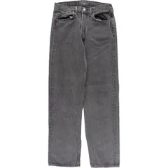 古着 90年代 リーバイス Levi's 501 ユーロモデル ブラックデニム ストレートデニムパンツ フランス製 メンズw30相当/evb010094