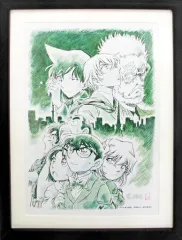 【中古】アニメムック ≪アニメ・漫画系書籍≫ 付属品付)劇場版「名探偵コナン ゼロの執行人(しっこうにん)」額入りアート 劇場版賞