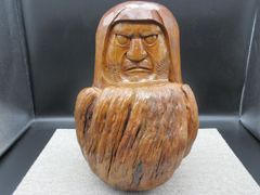 0986 ヤシの実 人形 猿 サル 灰皿 物入れ - メルカリ