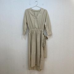 トーナル TONAL Vネックマキシドレス【38】