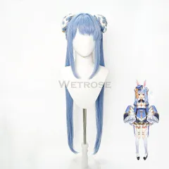 Hololive JP 兎田ペコラ ゾンビ コスプレ ウィッグ 高品質 Hololive JP 兎田ペコラ ゾンビ コスプレ ウィッグ 高品質