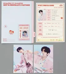 【中古】雑貨 スンミン ポストカード＆プロフィール＆IDカード ファイルセット 「Stray Kids 2ND #LoveSTAY ‘SKZ’S CHOCOLATE FACTORY’」