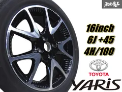 トヨタ/スバル用 16 6HJ PCD100 5穴 オフセット48 4本プリウス 2025年最新】PCD100 5穴 16インチの純正ホイールがお得に購入