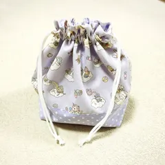 お弁当袋 コップ袋 巾着 ハンドメイド 女の子 ユニコーン