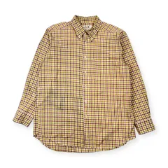 ＶＡＮ ＪＡＣのオーバーチェック柄ボタンダウンシャツ　Ｌサイズ　キャプテンサンタ・ＫＥＮＴ 2025年最新Yahoo!オークション -van jac ボタンダウンシャツの中古品