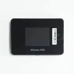 【中古】Wi-Fi STATION SH-52B バッテリー80％以上・良好 ブラック docomo ルーター 本体 [7646]