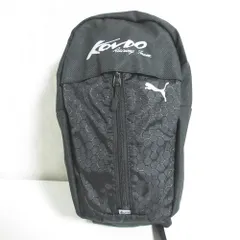 未使用 PUMA プーマ コンドーレーシングチーム 近藤真彦 エイペックス クロスバッグパック ボディバッグ 075105 ブラック メンズ レディース 古着 中古 USED
