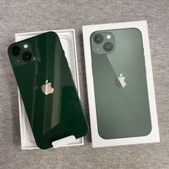 Apple iPhone 13 ダークグリーン 本体 512G＋フィルム2枚付 - メルカリ