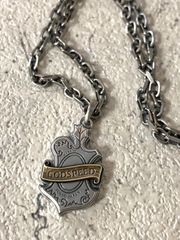 ●SPANGLE JEWELS【SILVER925/BRASS】Oak Leaf Pendant Small＆Chain オークリーフ ペンダントトップ＆チェーン セット 新品