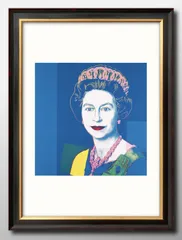 12426アンディ ウォーホル クウィーンエリザベス A3 サイズ ポスター アート おしゃれ 絵画 インテリア 北欧 イラスト マット紙 艶消し アートパネル 額 フレーム デザイン 壁掛け ギフト 新築祝い ディスプレイ 