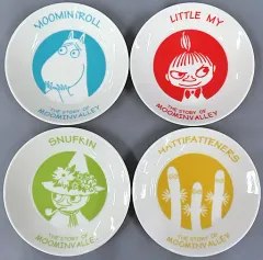 【中古】皿・茶碗 集合 デザート皿4枚セット 「ムーミン」