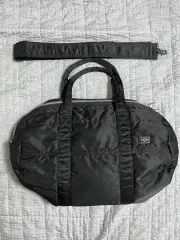 極美品 ポーター タンカー ボストンバッグ Sサイズ ショルダー紐欠品 ブラック PORTER（ポーター）の「【PORTER】タンカーボストンバッグS