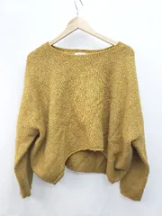 ◇ GYDA ジェイダ ニット セーター サイズF ブラウン レディース P  【1405290001789】