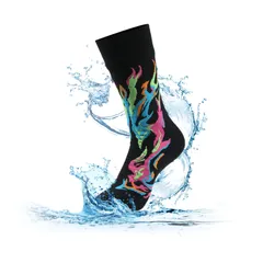 【在庫処分】サッカー キャンプ 登山 ハイキング 防ウォーター アウトドア バイク メンズ 防臭 抗菌 防寒 調温 レディース 防風 高透湿 SGS認証 クルー 3層防水 スポーツソックス 通勤 スキー 釣り 防水ソックス 1足 完全防水 防水靴下 SUN]