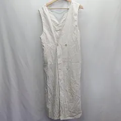 ◇ ⊂ classicalelf クラシカルエルフ 袖なし ロング丈 ジャンパースカート サイズ M アイボリー系 レディース E  【1410100004003】