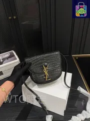 YSL イヴサンローラン ゴールド金具 ショルダーバッグ-Y10-WTO輸入1