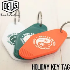 【送料無料】[クリックポスト対応] Deus Ex Machina デウスエクスマキナ HOLIDAY KEY TAG キーリング キーホルダー DMS2071410のサムネイル
