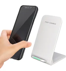 ★ワイヤレス充電器 最大30W出力 Qi認証 iPhone対応 充電スタンド 置くだけ充電 (ホワイト) 折り畳み式 急速充電 スタンド 最大20W出力 置くだけ マグネット式充電 複数のデバイスに適用する 高速充電式折りたたみ式