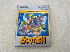 ◆スーパーマリオランド2【 6つの金貨】　ゲームボーイ　外箱あり/取扱説明書あり　【動作品】